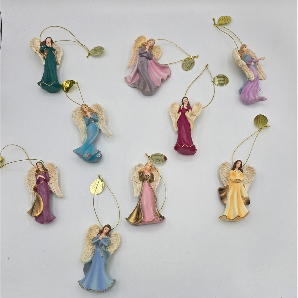 Thomas Kinkade, Hawthorne Village, Nativity Tree Collection‎ Angels (9)